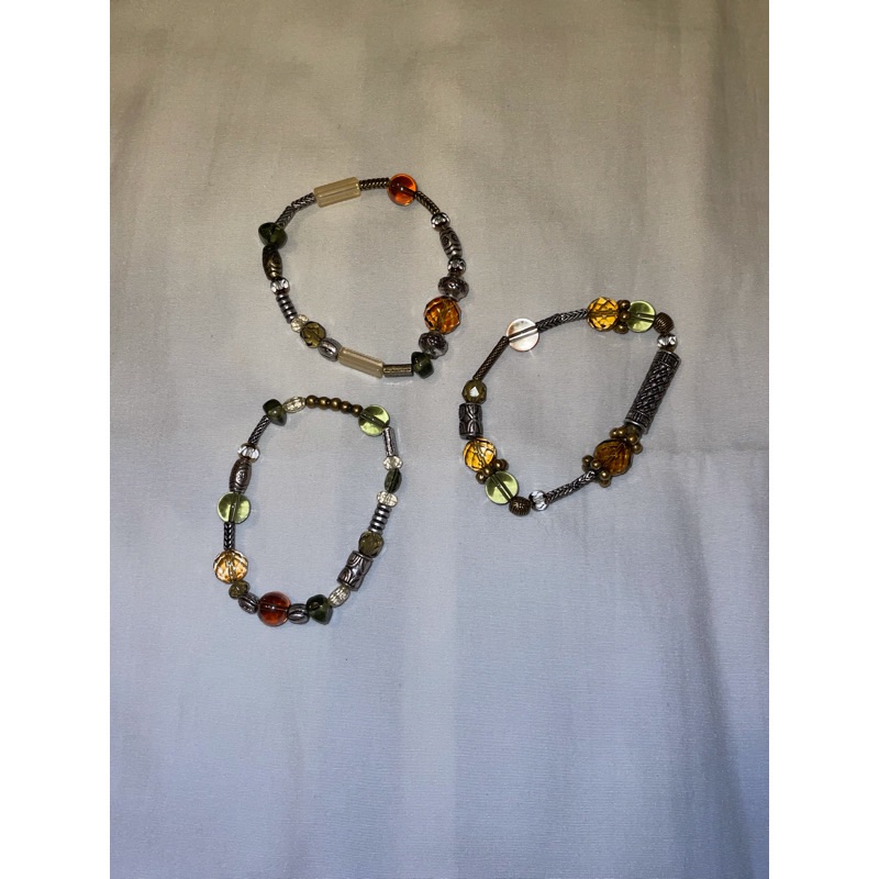 Three Handmade Bracelets